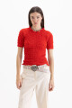 TOP CHARLOTTE Bordo