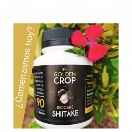 Shitake Biocaps x90 Golden Crop Shitake Biocaps x90 Golden Crop