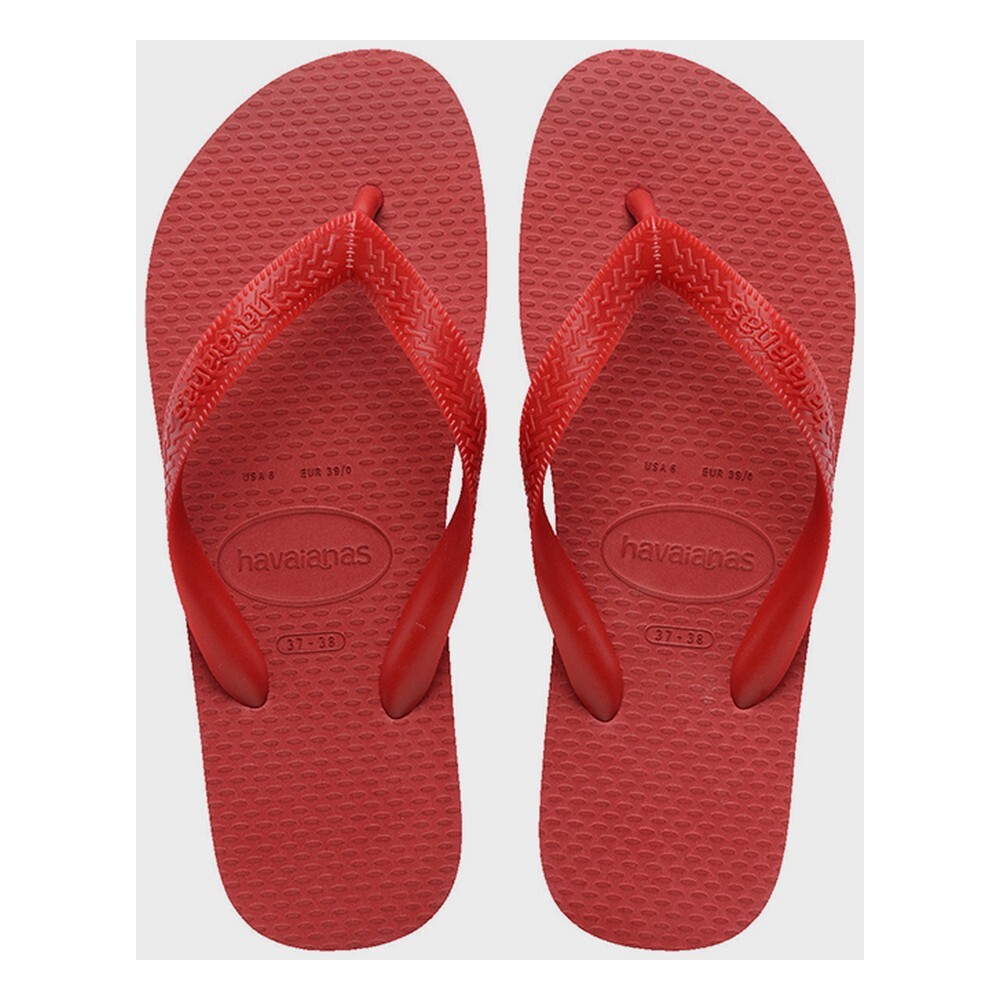 Sandalias Havaianas Color Unisex Rojo