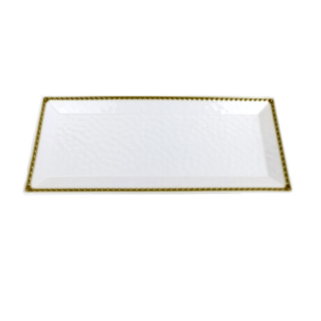 BANDEJA MELAMINA RECT LINEA SPOT GUARDA DORADA 19´ 50X21X2 500G BANDEJA MELAMINA RECT LINEA SPOT GUARDA DORADA 19´ 50X21X2 500G