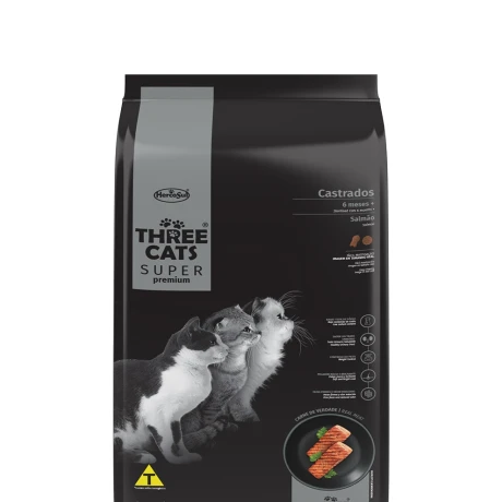 THREE CATS CASTRADOS 15 KG Three Cats Castrados 15 Kg