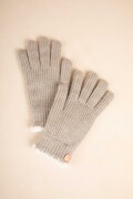 GUANTES VIENTO Gris Melange