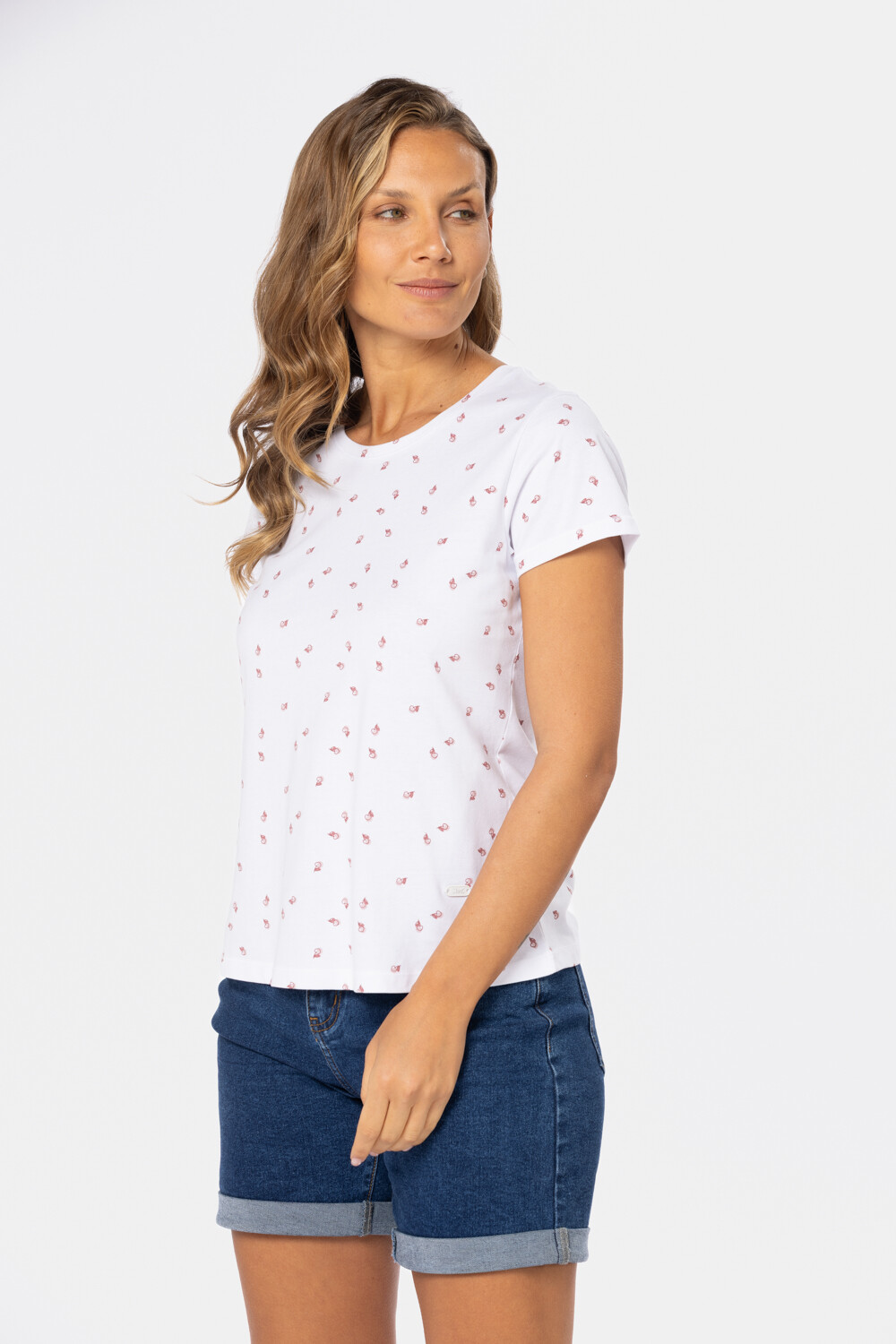 REMERA ESTAMPADA Blanco