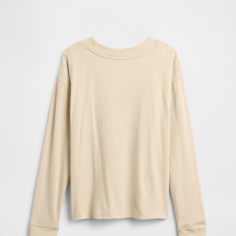 V-FAMILY LOGO DISNEY X GAP LS TEE BEDROCK 291