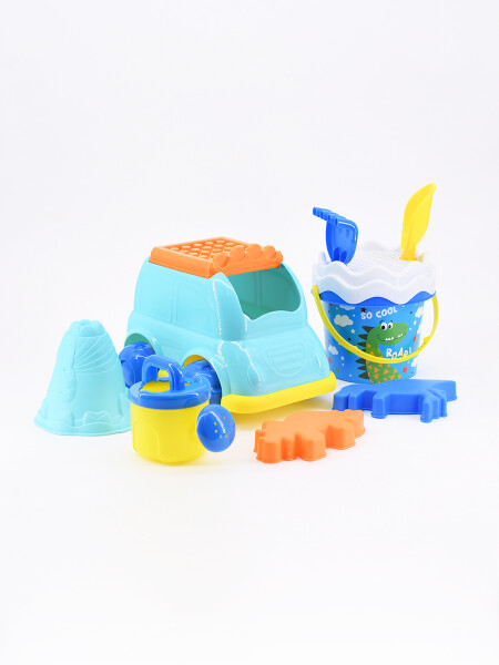 BALDE DINO CON ACCESORIOS VERDE