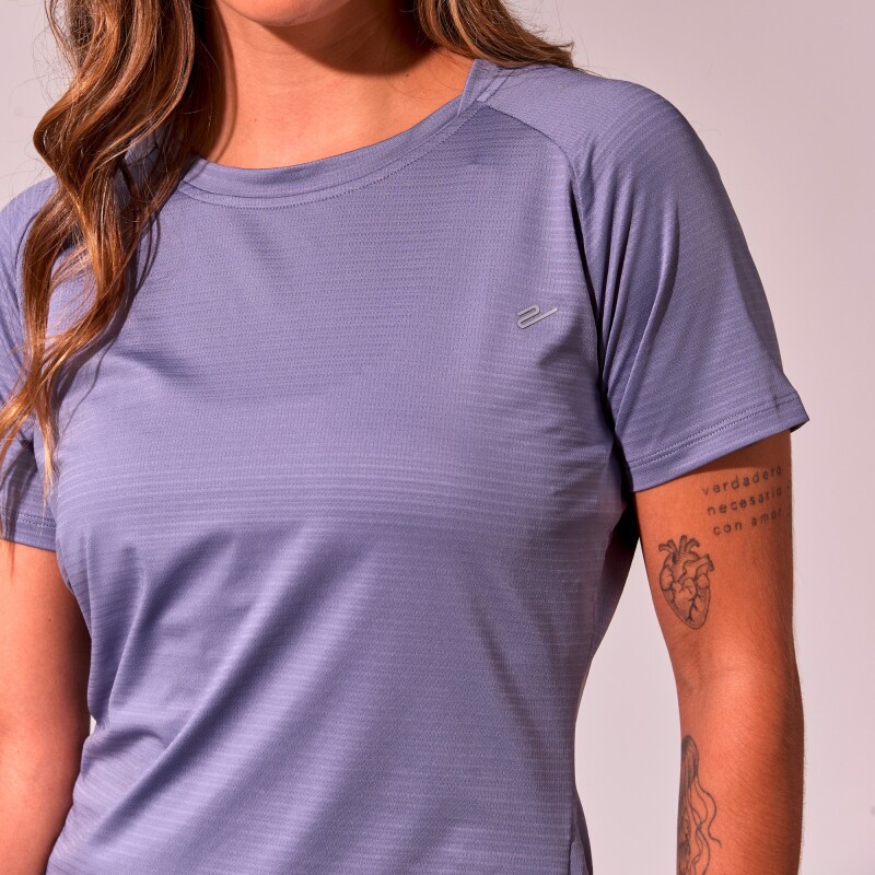 Camiseta Olivia de Mujer Morado