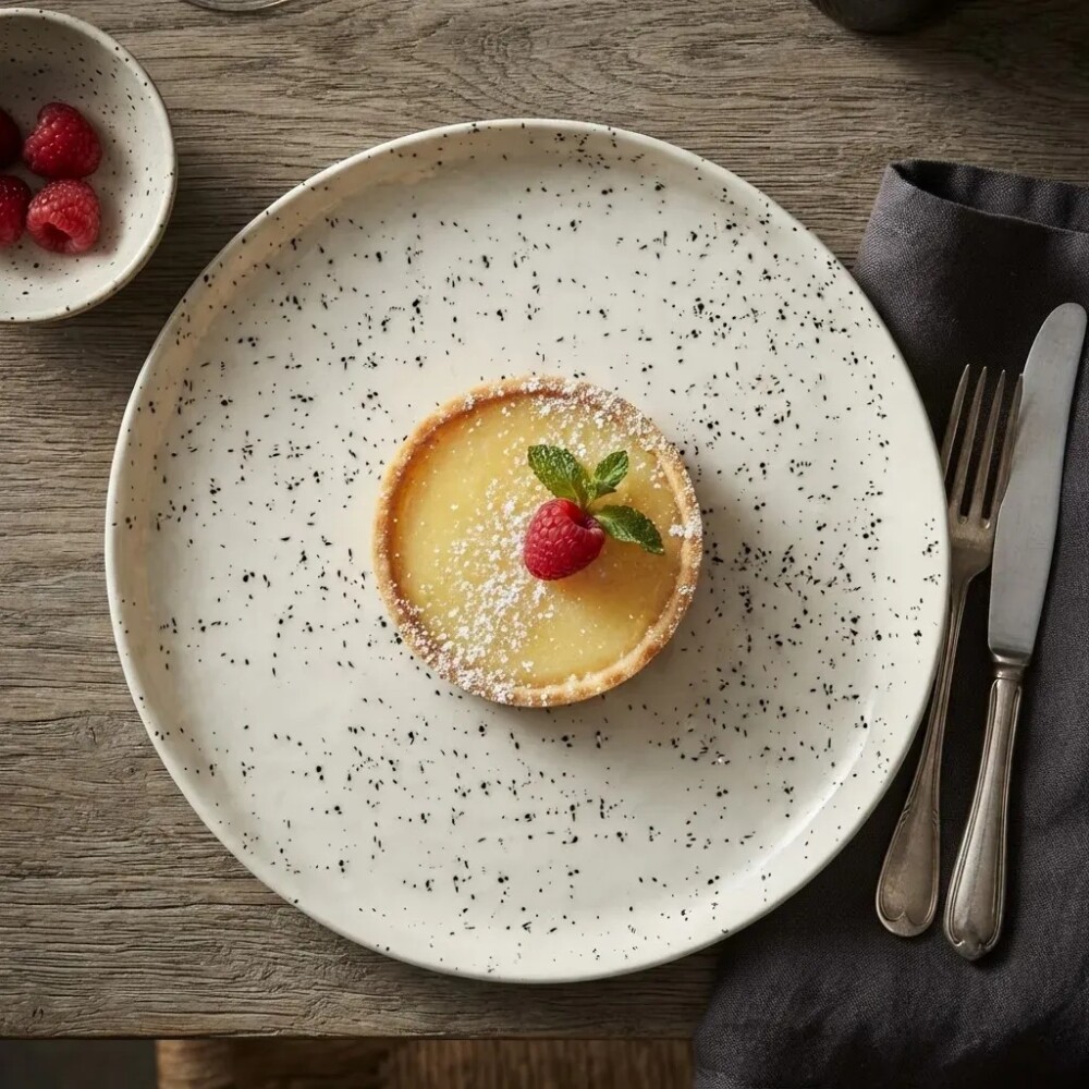 Plato postre Chuvisco 20 cm OXFORD Plato postre Chuvisco 20 cm OXFORD