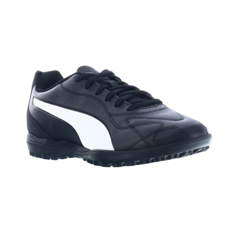 Championes de Hombre Puma Futbol 5 Monarch II Negro - Blanco