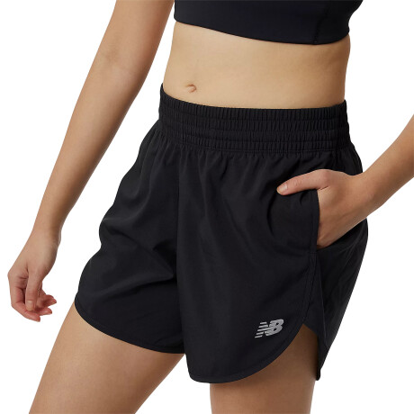 Short New Balance Accelerate 5 Inch - Black Black
