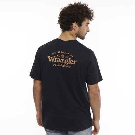 Remera Wrangler de Hombre - SS FASHION - WSS25078DARKNAVY NAVY