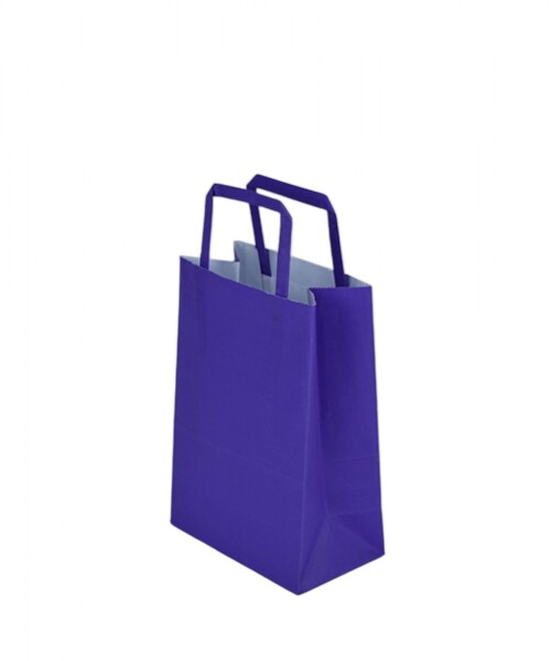 Bolsa lisa acuario 14x08x20 cm VIOLETA