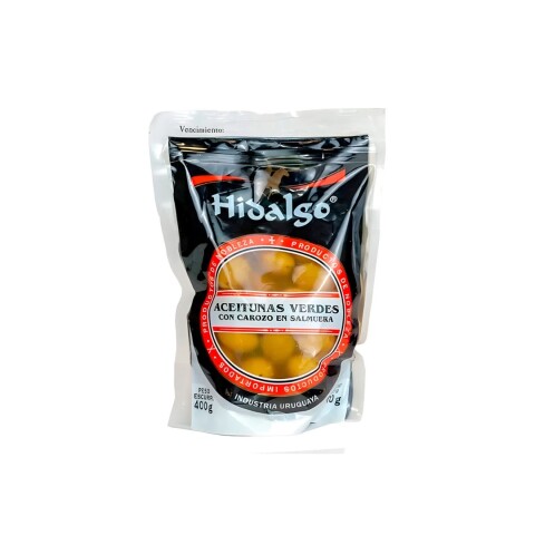 Aceitunas Verdes Sin Carozo Hidalgo 400g Aceituna Verde S/c Hidalgo 400