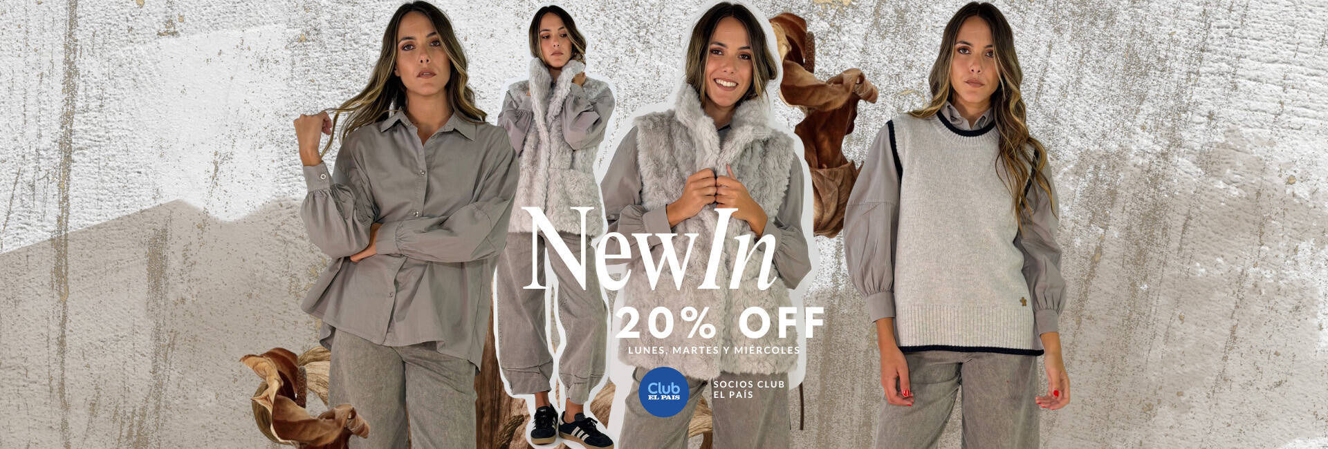 20% Club el Pais lunes, martes y miercoles.