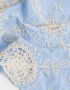 Vinchas Textiles Pañuelo Pañuelo Triangular Broderie - Combinacion Bicolor