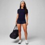Top Feather Tech+ Short-Sleeve Mujer Deep Navy