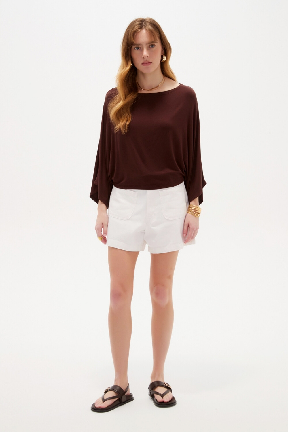 Remera Amapi Chocolate