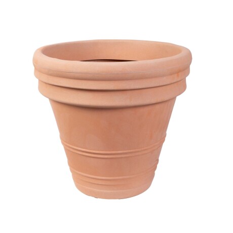 MACETA PLASTICO NARANJA ANTURIO