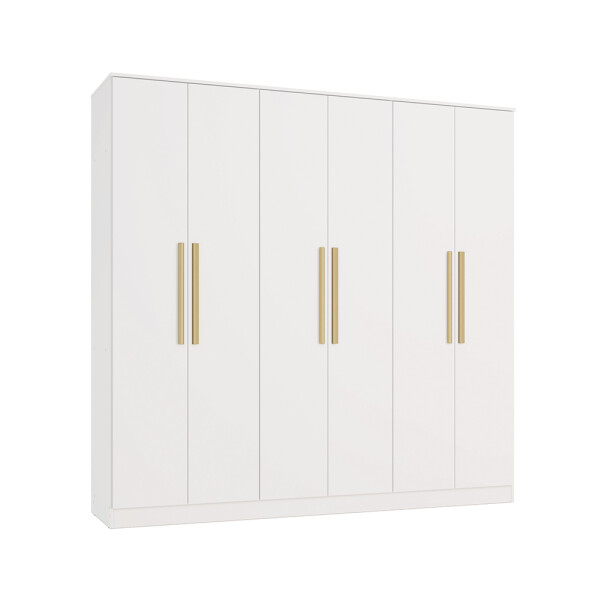 ROPERO 6P 2368MM BLANCO KAPPESBERG Ropero 6p 2368mm Blanco Kappesberg