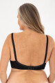 Soutien algodon y lycra Negro