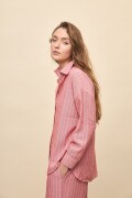 CAMISA SAUZAL STRIPED Rojo