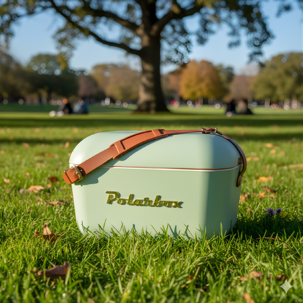 Conservadora Hielera Vintage 12L Litros Latas Hielo Polarbox - Verde 1 