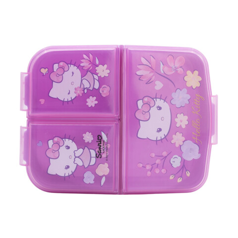 Vianda Infantil Hello Kitty Con 3 Reparticiones U