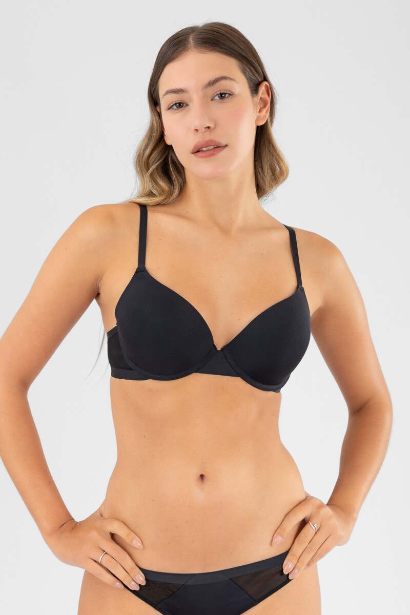 Soutien preformado pervinca Negro