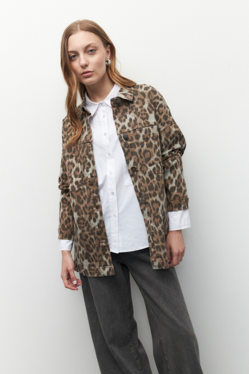 SOBRECAMISA NOBEL Animal Print