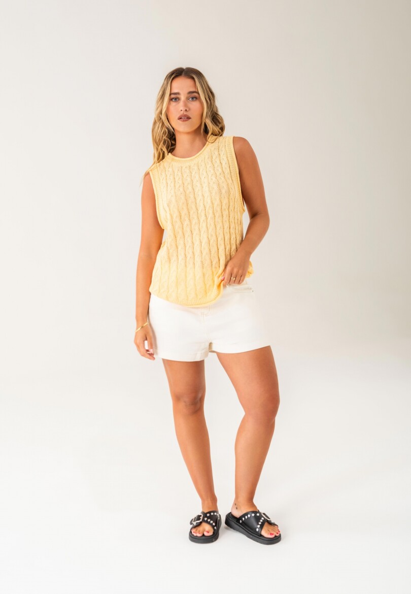 Chaleco Eterna Amarillo