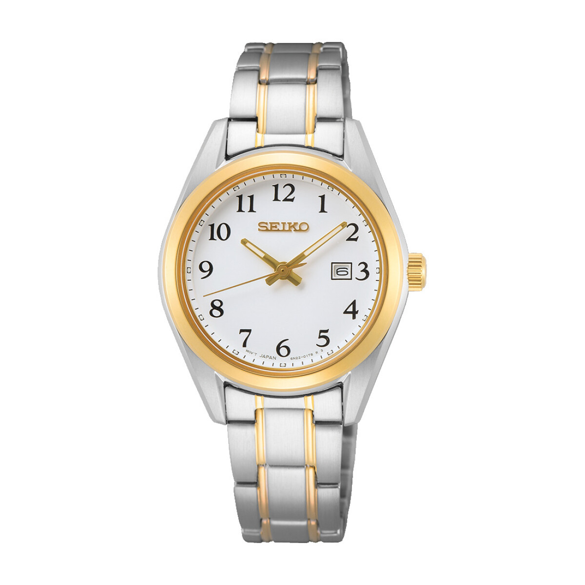 Reloj Seiko Sur466p1 Para Mujer Con Correa De Acero Combinada 