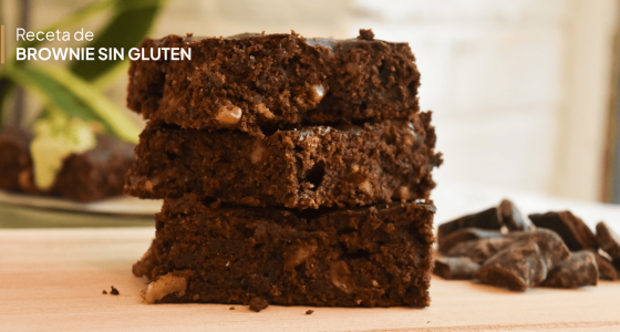 Brownie sin gluten