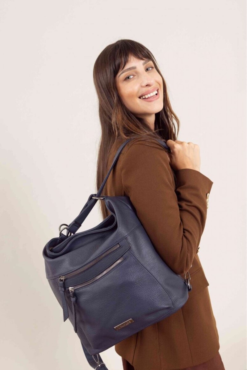 Mochila Cartera Esther - Azul Noche 