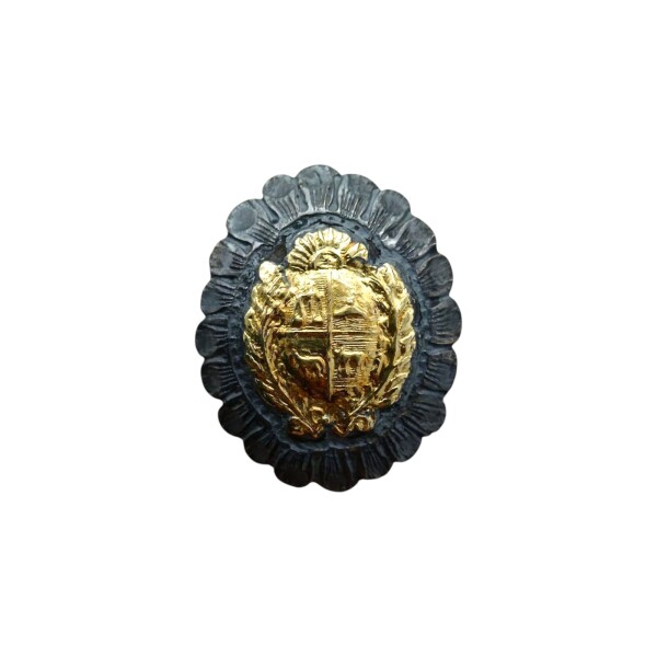 Pasa pañuelo Escudo-Plata 925 rodianda-Sin piedra-PP2000 sinpiedra