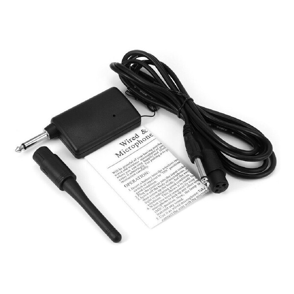 Micrófono Inalámbrico Profesional Para Karaoke Alta Calidad Variante Color Rojo