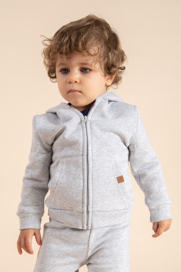 Campera deportiva Gris