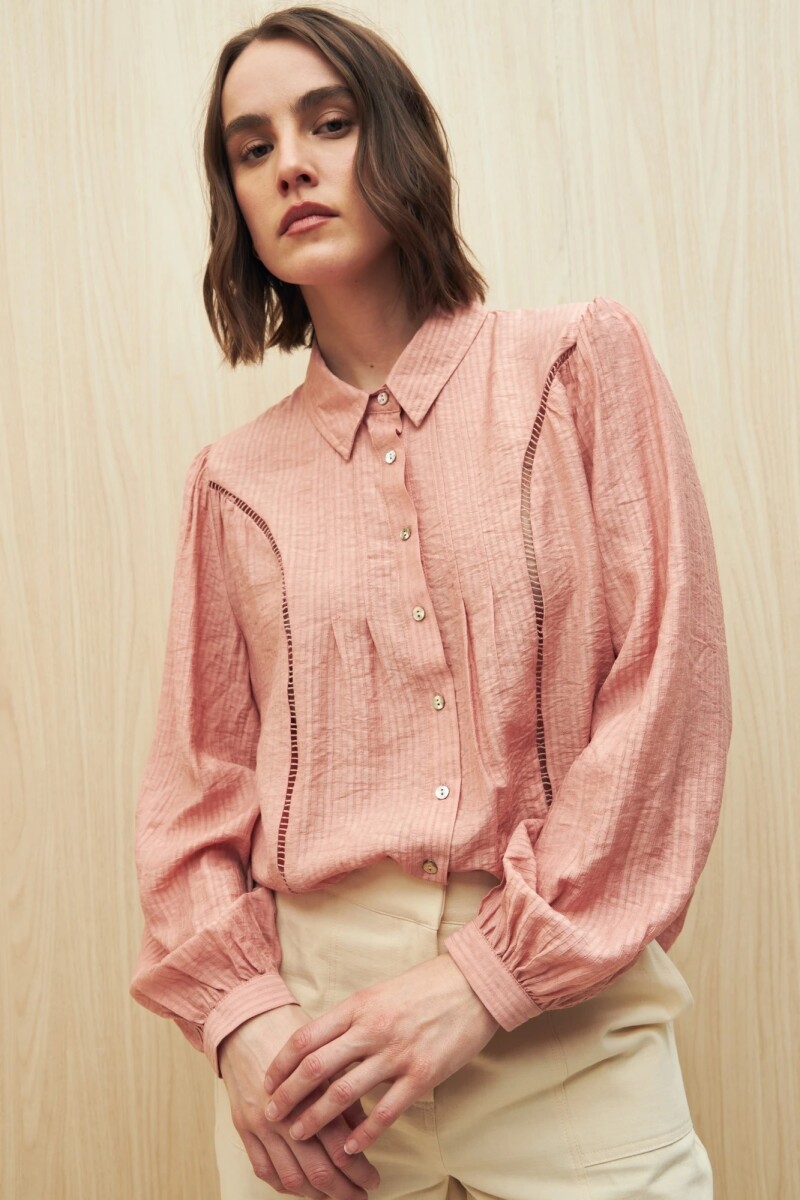 CAMISA ALLIE MAINA - ROSADO 