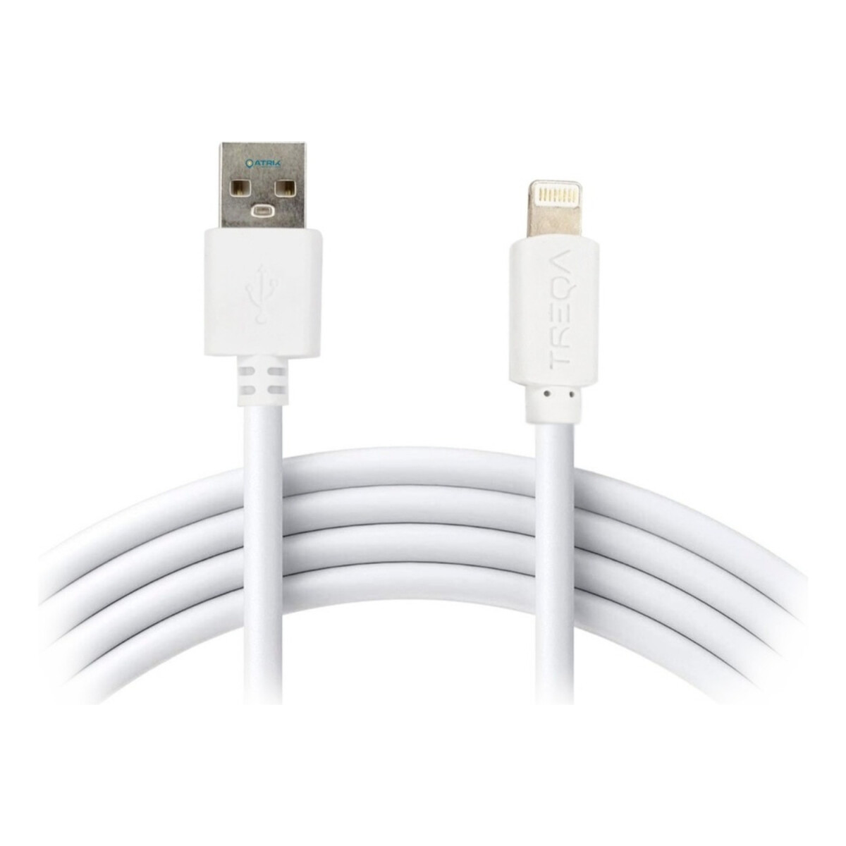 Cable Cargador Usb 2m Treqa Compatible iPhone Lightning 