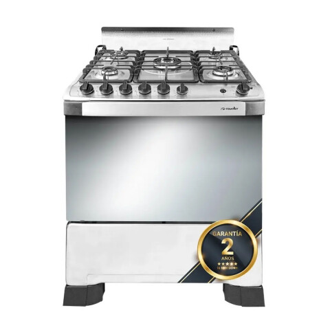 Cocina A Supergas 5h Grill Inox Encendido Luz Cocina A Supergas 5h Grill Inox Encendido Luz