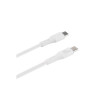Cable de datos USB-C a USB-C PD 100W color blanco Cable De Datos Usb-c A Usb-c Pd 100w Color Blanco