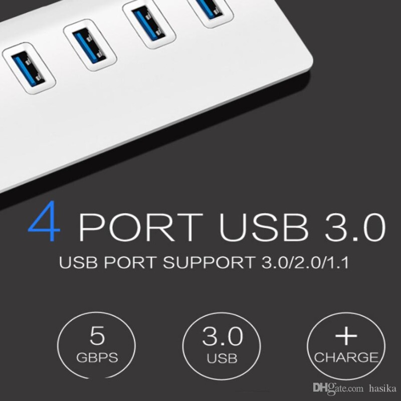 HUB USB 3.0 en aluminio HUB USB 3.0 en aluminio