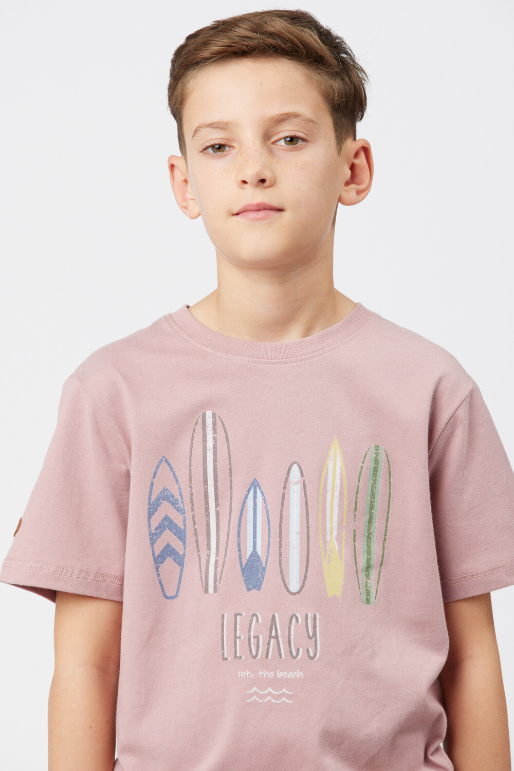 REMERA ESTAMPADA Rosado