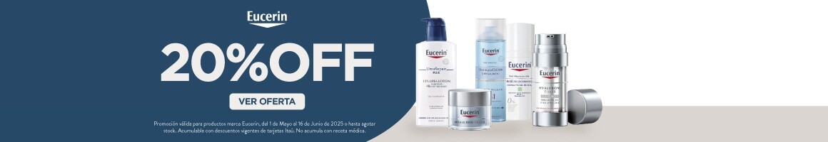 Eucerin 20% Off