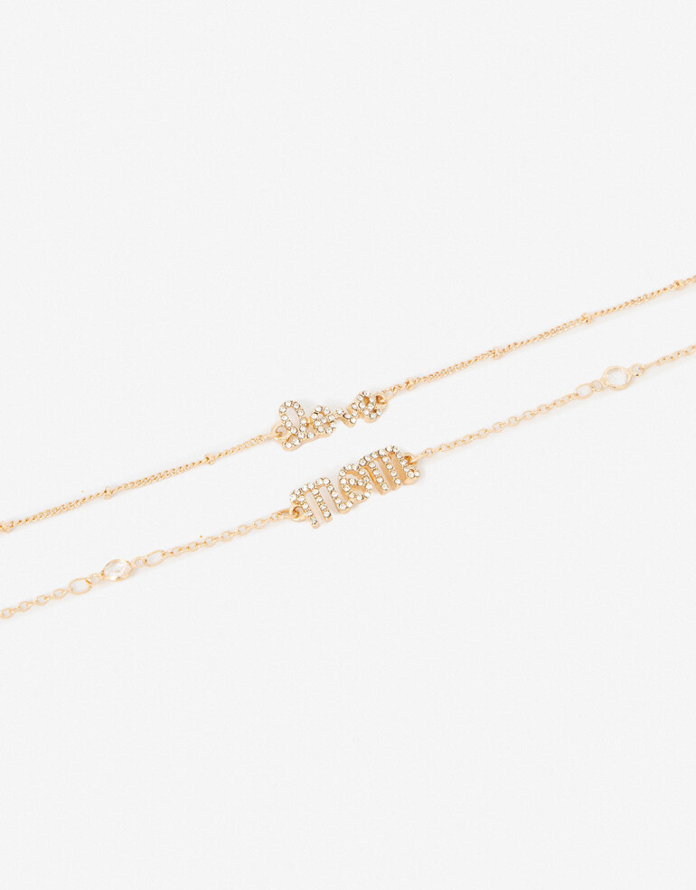 Pulseras Flexibles Sets Día de la Madre Set De Pulseras Día De La Madre - Dorado