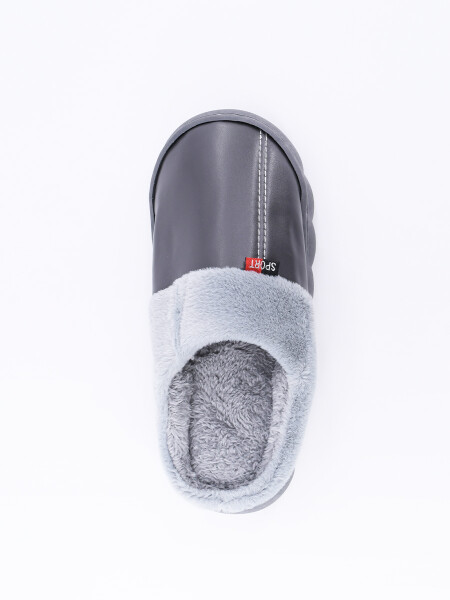PANTUFLA MATT GRIS