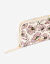 Ficheros Zip Round Billetera Formato Fichero - Estampado Flores