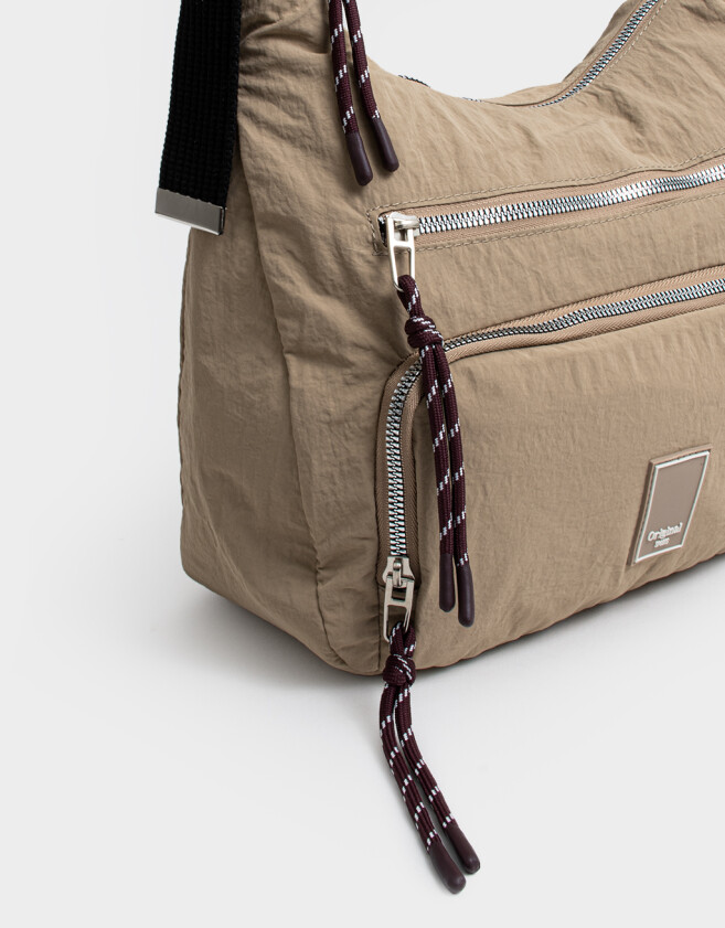 Saca Carteras Grandes - Marron Beige