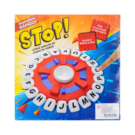 Juego de mesa Piensa Rapido Stop Juego de mesa Piensa Rapido Stop