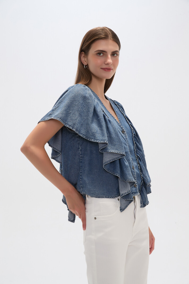 Blusa Dilloma - Azul 