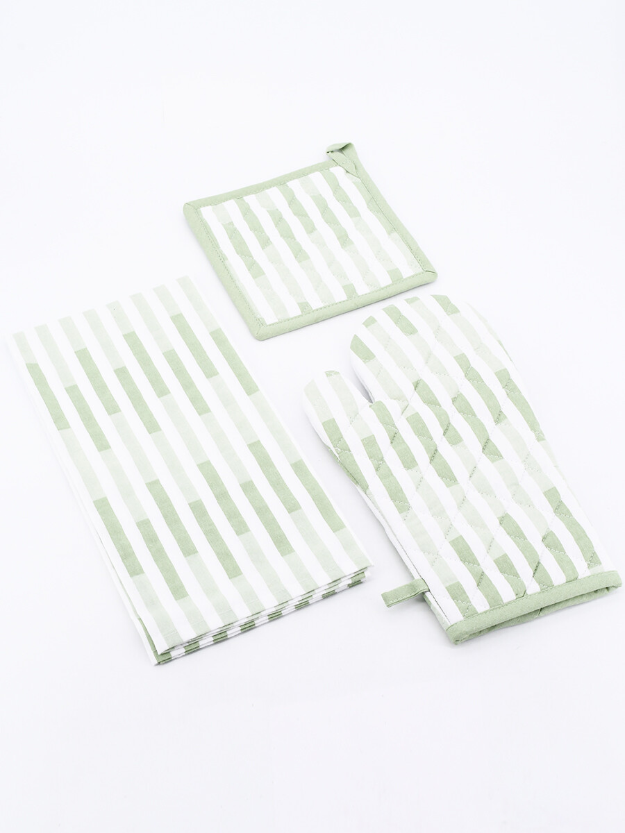 SET CON MANOPLA - VERDE MUSGO 