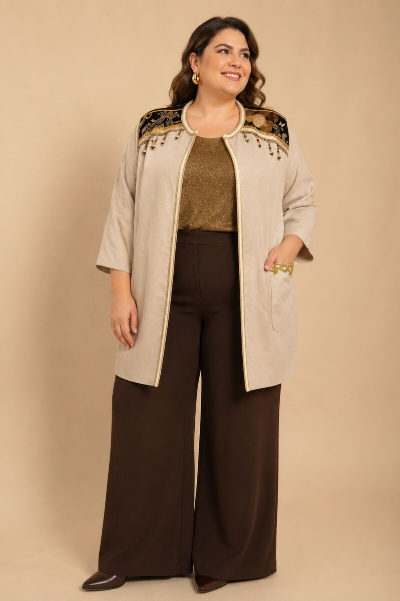 CHAQUETA BETTY - Avena 